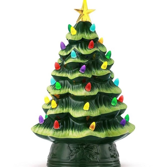 NEW Mr. Christmas 12" LED Lighted Nostalgic Christmas Tree - Picture 2 of 5